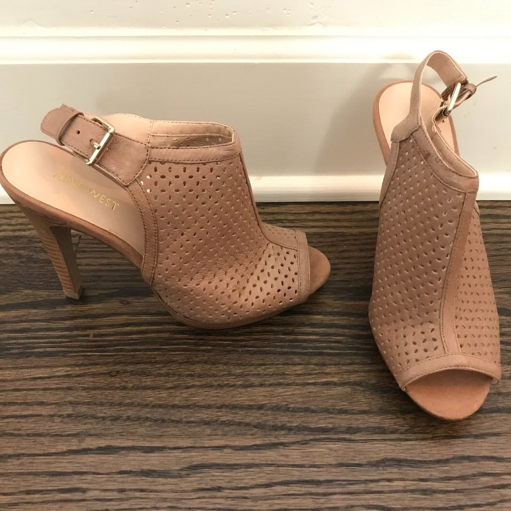 Nine West Peep Toe Heel